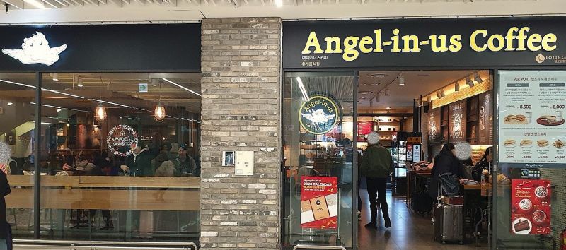 韓国発祥ブランドのコーヒーチェーン店 5選！Angel-in-us Coffee