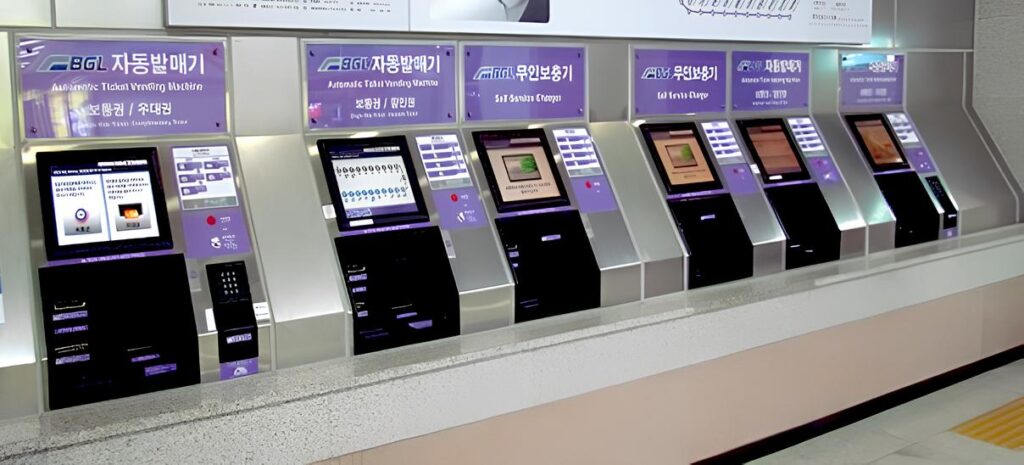 Tmoneyカードの購入 金海空港から地下鉄で市内へ移動 所要時間と運賃