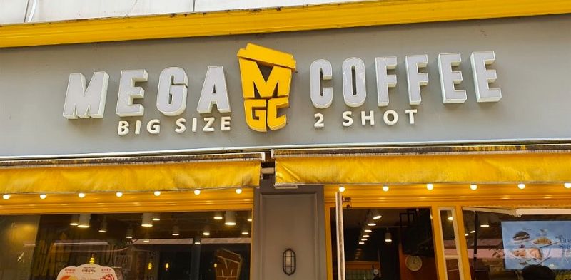 韓国発祥ブランドのコーヒーチェーン店 5選！MEGA COFFEE