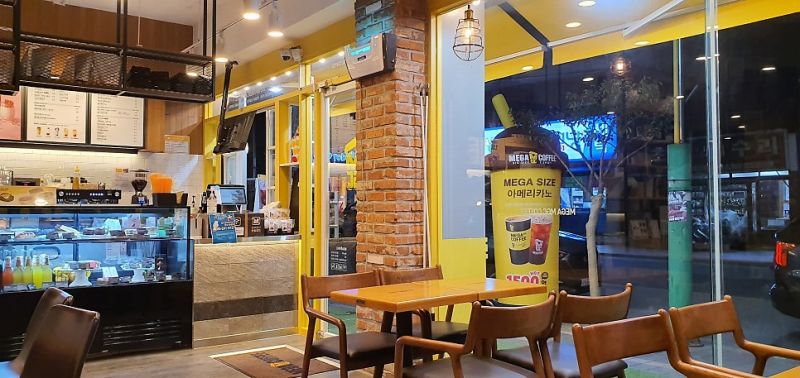 韓国発祥ブランドのコーヒーチェーン店 5選！MEGA COFFEE